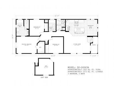 Homes Direct Modular Homes - Model DP24563A