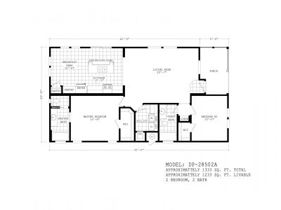 Homes Direct Modular Homes - Model DP28502A