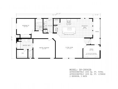 Homes Direct Modular Homes - Model DP28562B