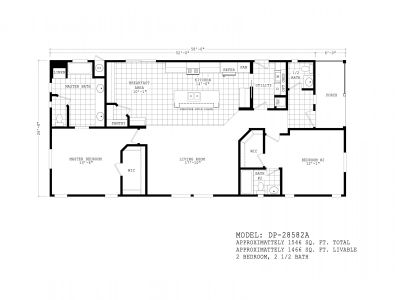 Homes Direct Modular Homes - Model DP28582A
