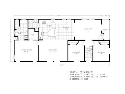 Homes Direct Modular Homes - Model DP28603F