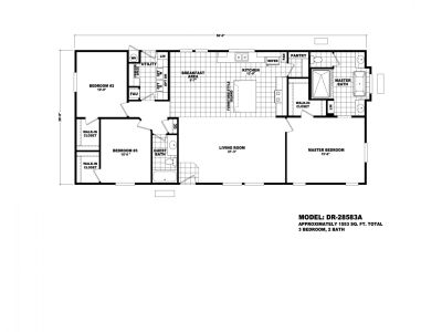 Homes Direct Modular Homes - Model DR28583A