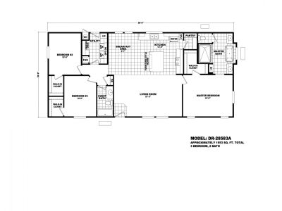 Homes Direct Modular Homes - Model DR28583A