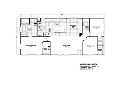 Homes Direct Modular Homes - Model DR28603A