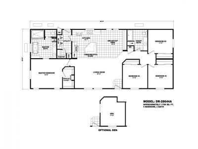 Homes Direct Modular Homes - Model DR28644A