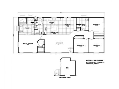 Homes Direct Modular Homes - Model DR28644A