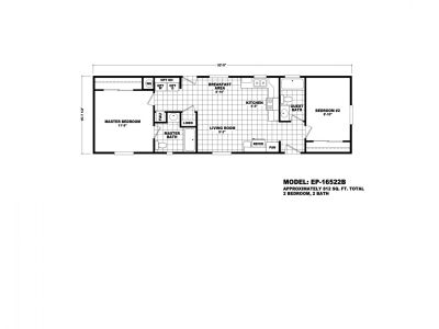 Homes Direct Modular Homes - Model EP16522B