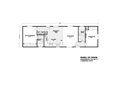 Homes Direct Modular Homes - Model EP16562B