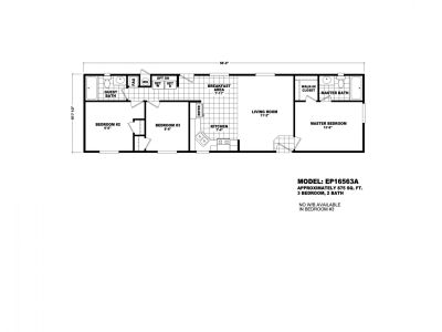 Homes Direct Modular Homes - Model EP16563A