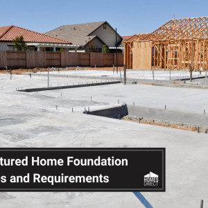 Foundation of a Manufactured Home Manufactured Home Foundation