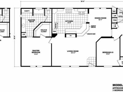 Homes Direct Modular Homes - Model HD2856A