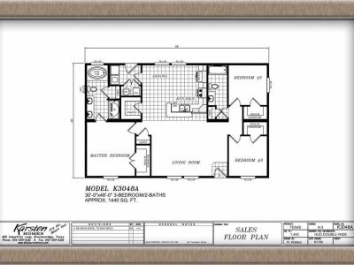 Homes Direct Modular Homes - Model Karsten K3048A