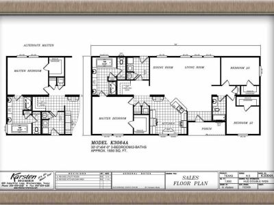 Homes Direct Modular Homes - Model Karsten K3064A