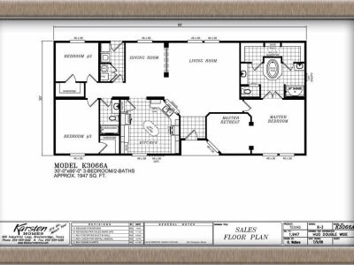 Homes Direct Modular Homes - Model Karsten K3066A