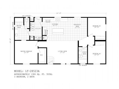 Homes Direct Modular Homes - Model LT28523A