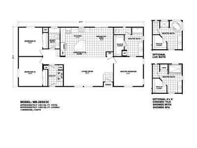 Homes Direct Modular Homes - Model MR28563C