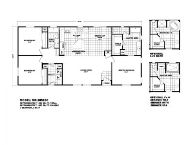 Homes Direct Modular Homes - Model MR28563C