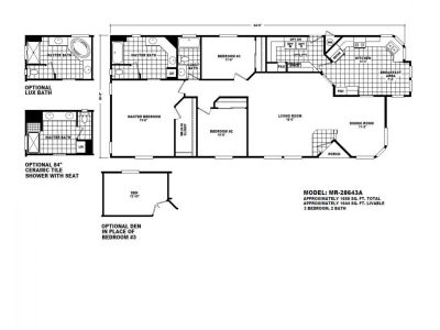 Homes Direct Modular Homes - Model MR28643A