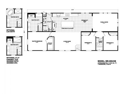 Homes Direct Modular Homes - Model MR28643B