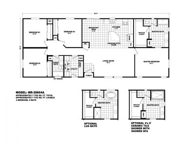 Homes Direct Modular Homes - Model MR28664A