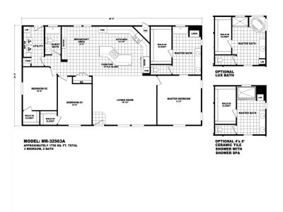 Homes Direct Modular Homes - Model MR32563A