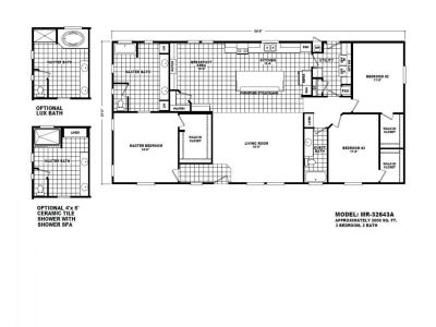Homes Direct Modular Homes - Model MR32643A