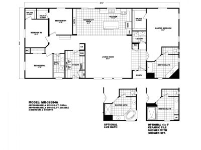 Homes Direct Modular Homes - Model MR32684A