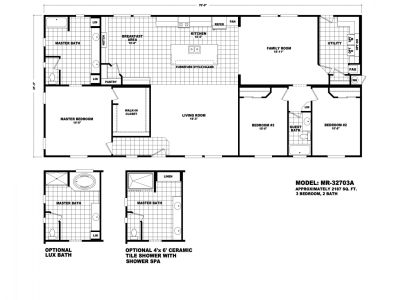 Homes Direct Modular Homes - Model MR32703A