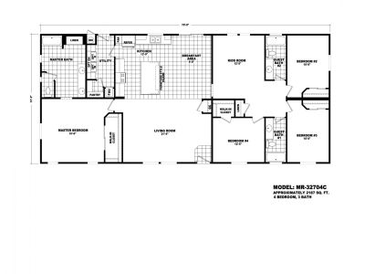 Homes Direct Modular Homes - Model MR32704C