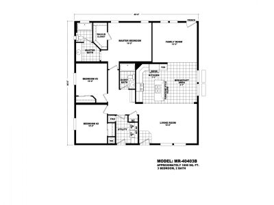 Homes Direct Modular Homes - Model MR40403B