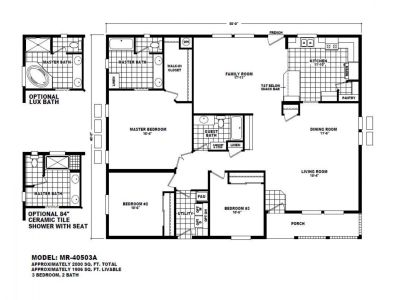 Homes Direct Modular Homes - Model MR40503A