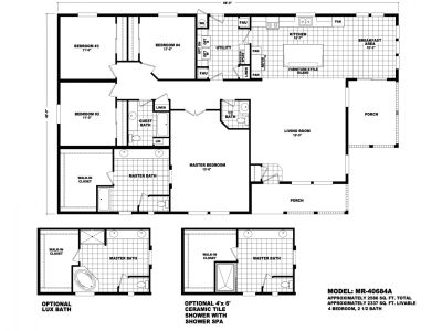 Homes Direct Modular Homes - Model MR40684A