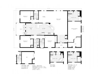 Homes Direct Modular Homes - Model MR40704A