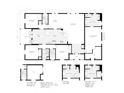 Homes Direct Modular Homes - Model MR40704A