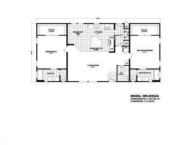Homes Direct Modular Homes - Model MR28562A