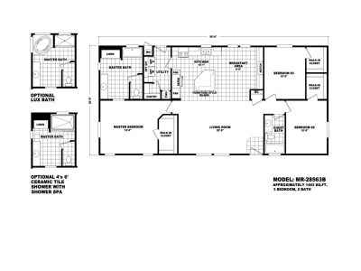 Homes Direct Modular Homes - Model MR28563B