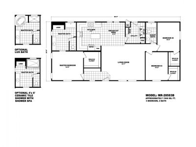 Homes Direct Modular Homes - Model MR28583B