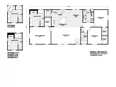 Homes Direct Modular Homes - Model MR28603A