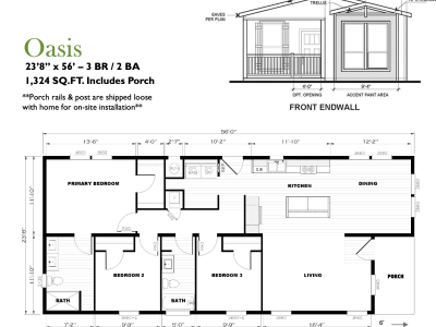 Homes Direct Modular Homes - Model Oasis