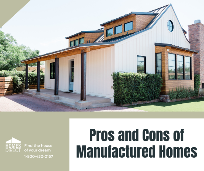 Pros and Cons of Manufactured Homes