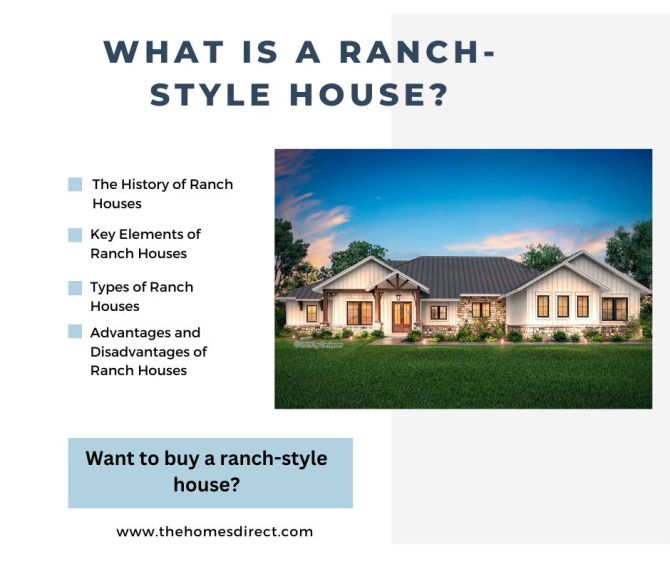 Ranch Style House, Definition, and Types of the Ranch Style Homes
