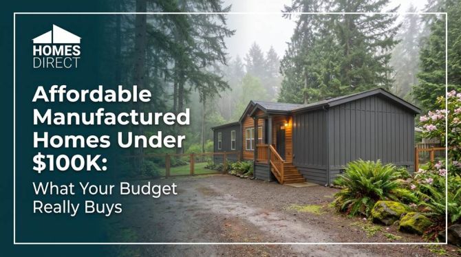 Affordable Manufactured Homes Under $100K