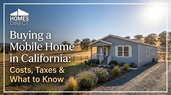 Buying a Mobile Home in California