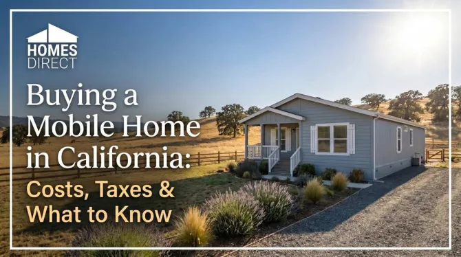 Buying a Mobile Home in California