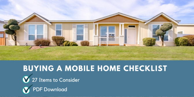 Manufactured Home Checklist: What You Need to Know Before Buying One