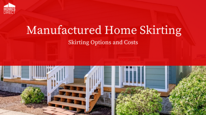 Manufactured Home Skirting Options, Ideas, and Costs