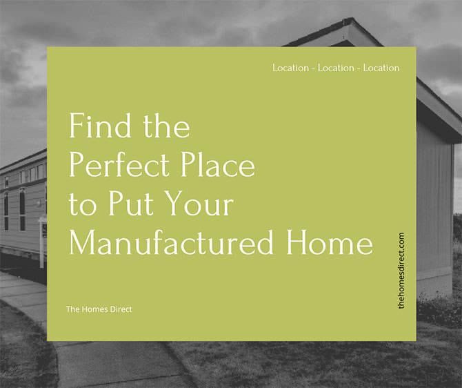 A Perfect Place to Put your Manufactured Home. Land You Own vs Mobile Home Park