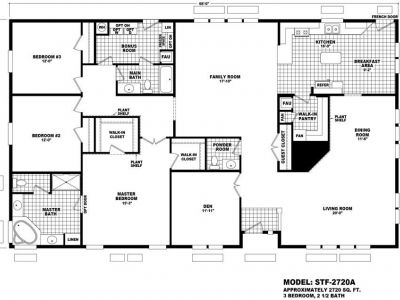 Homes Direct Modular Homes - Model Sante Fe 2720A