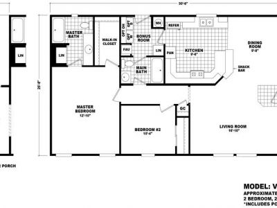 Homes Direct Modular Homes - Model Value Porch 2850A
