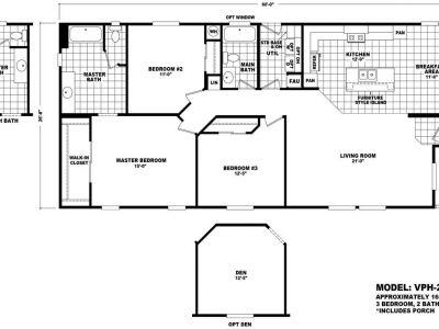 Homes Direct Modular Homes - Model Value Porch 2860B